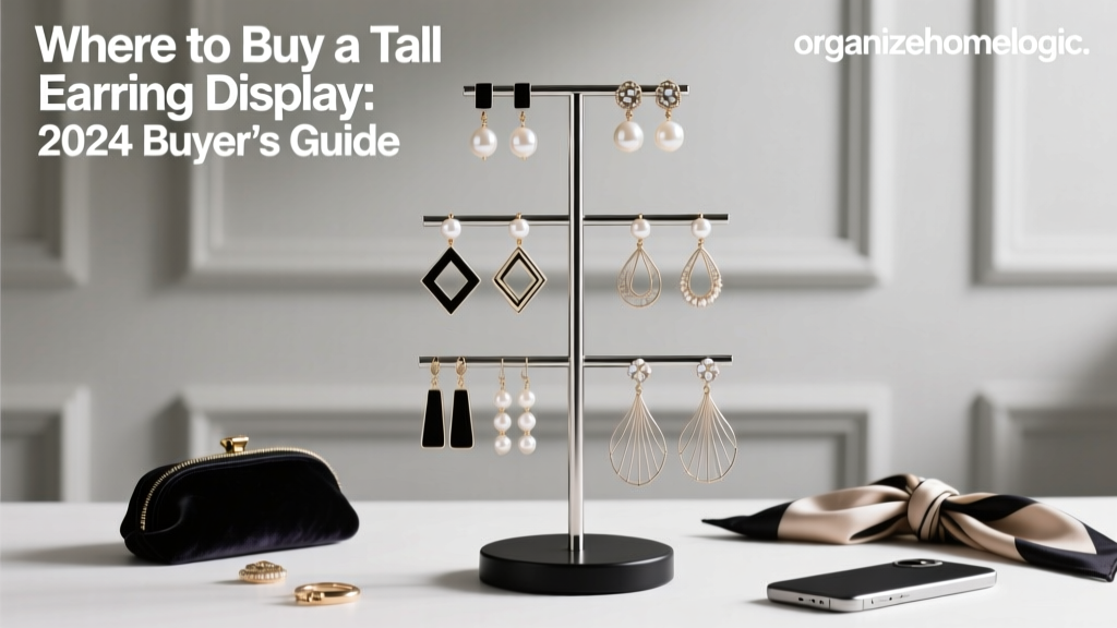 Where to Buy a Tall Earring Display: 2024 Buyer’s Guide