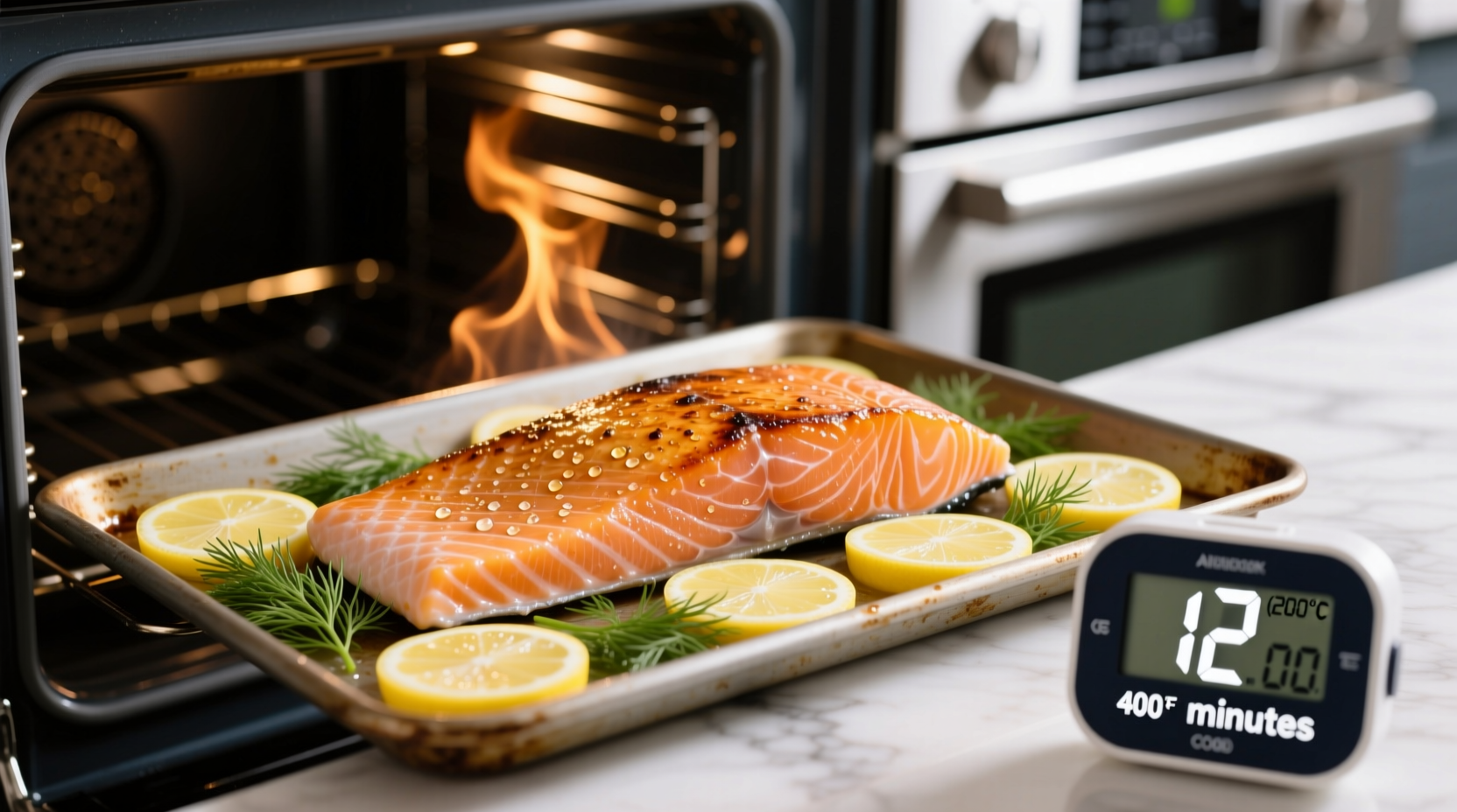 how long to oven cook salmon