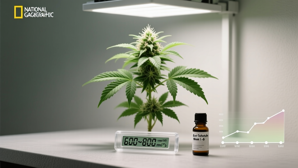 Marijuana Light & Fertilizer Guide: PPFD, Nutrients, Timing