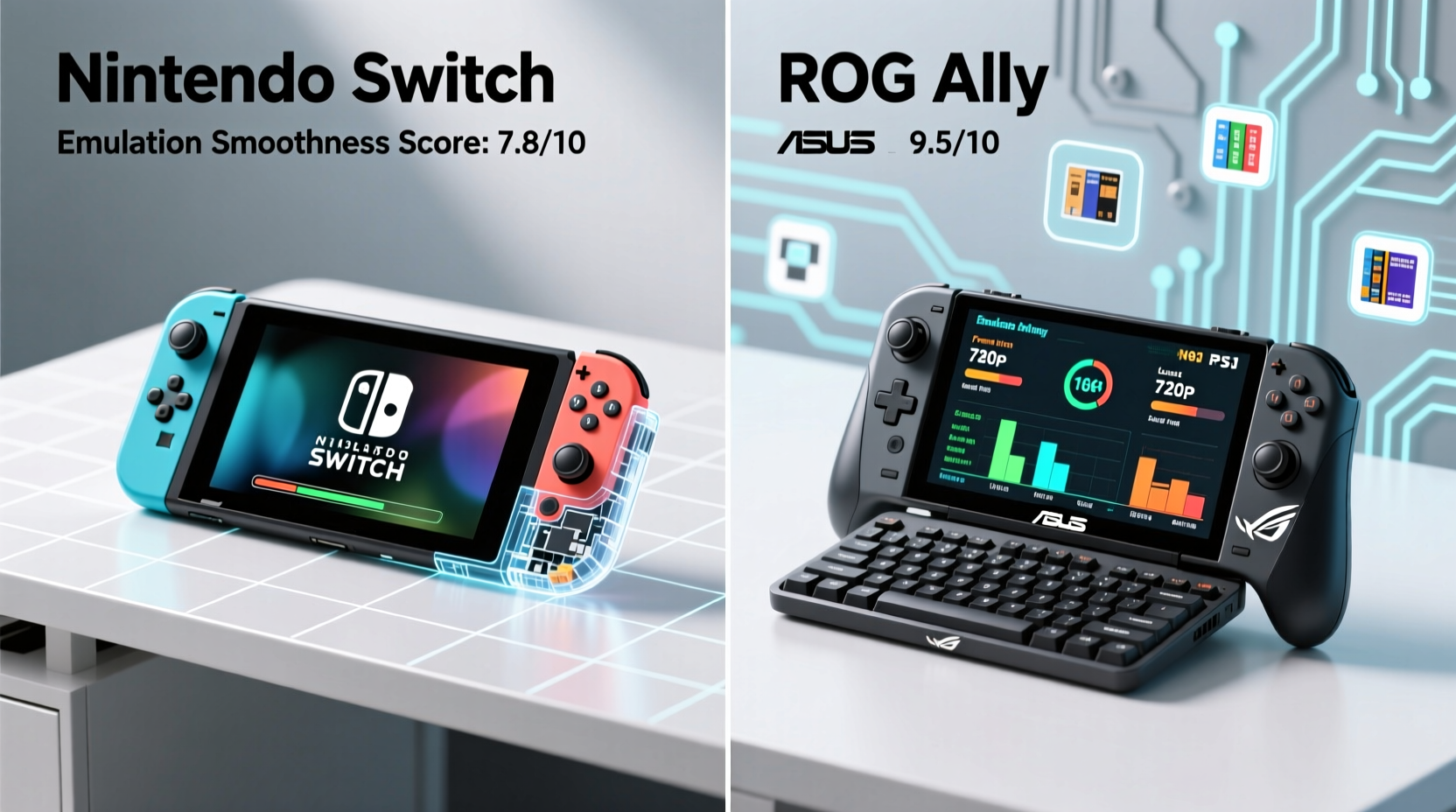 nintendo switch vs rog ally which handheld runs emulation more smoothly