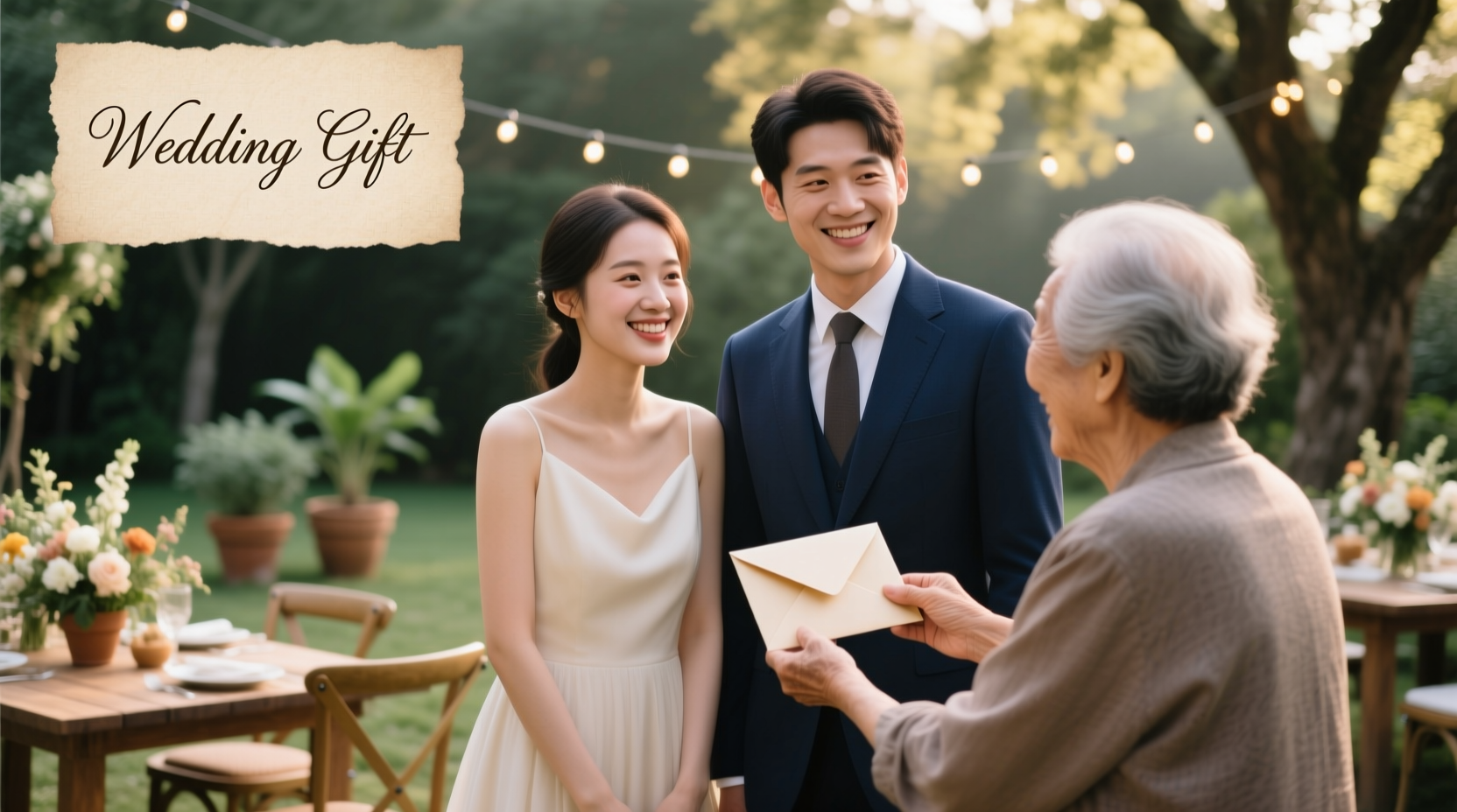 how to ask for cash for wedding present