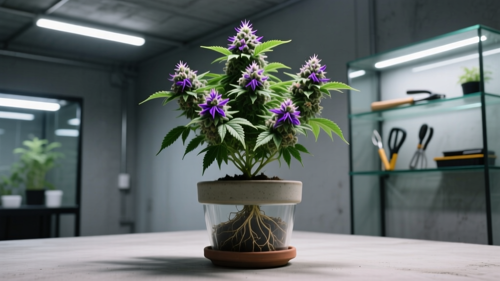 Non-Flowering Cannabis Plants Yield Zero Bud