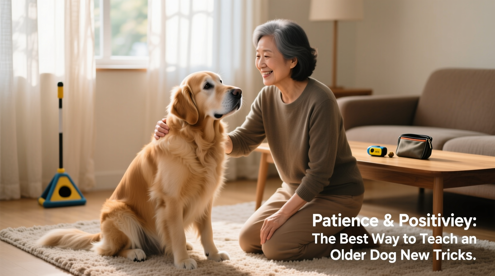 best ways to teach an older dog new tricks without frustration