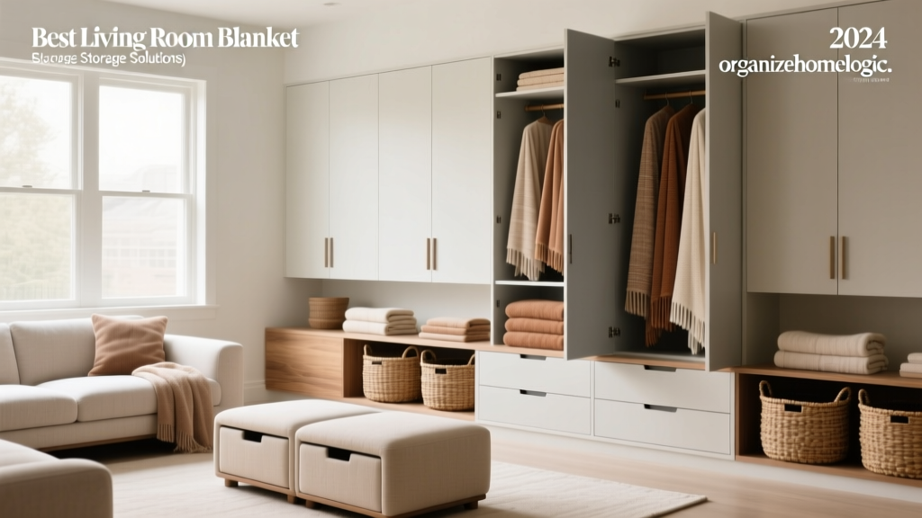 Best Living Room Blanket Storage Solutions (2024)