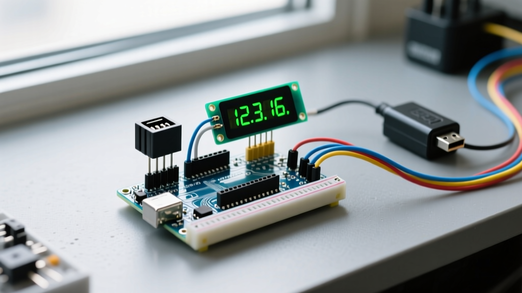 Build a Multi-Peripheral Arduino Magnetic Sensor Tachometer