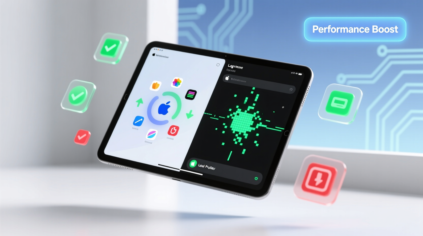 why does my tablet lag when multitasking quick performance boosts