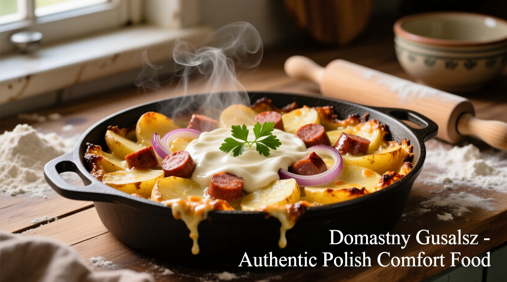 Easy Kielbasa and Potato Casserole Recipe in 60 Minutes
