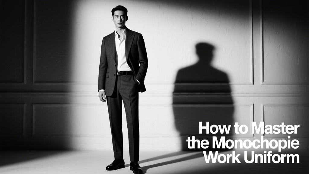 How to Master the Monochrome Work Uniform