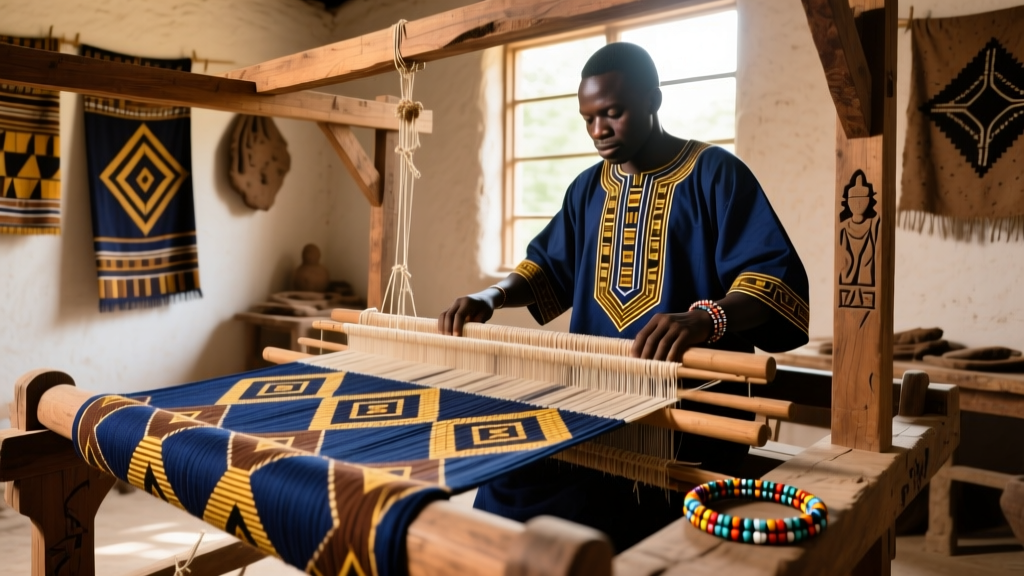 Ivory Coast Baule Kente Weaving And Royal Symbolism Guide