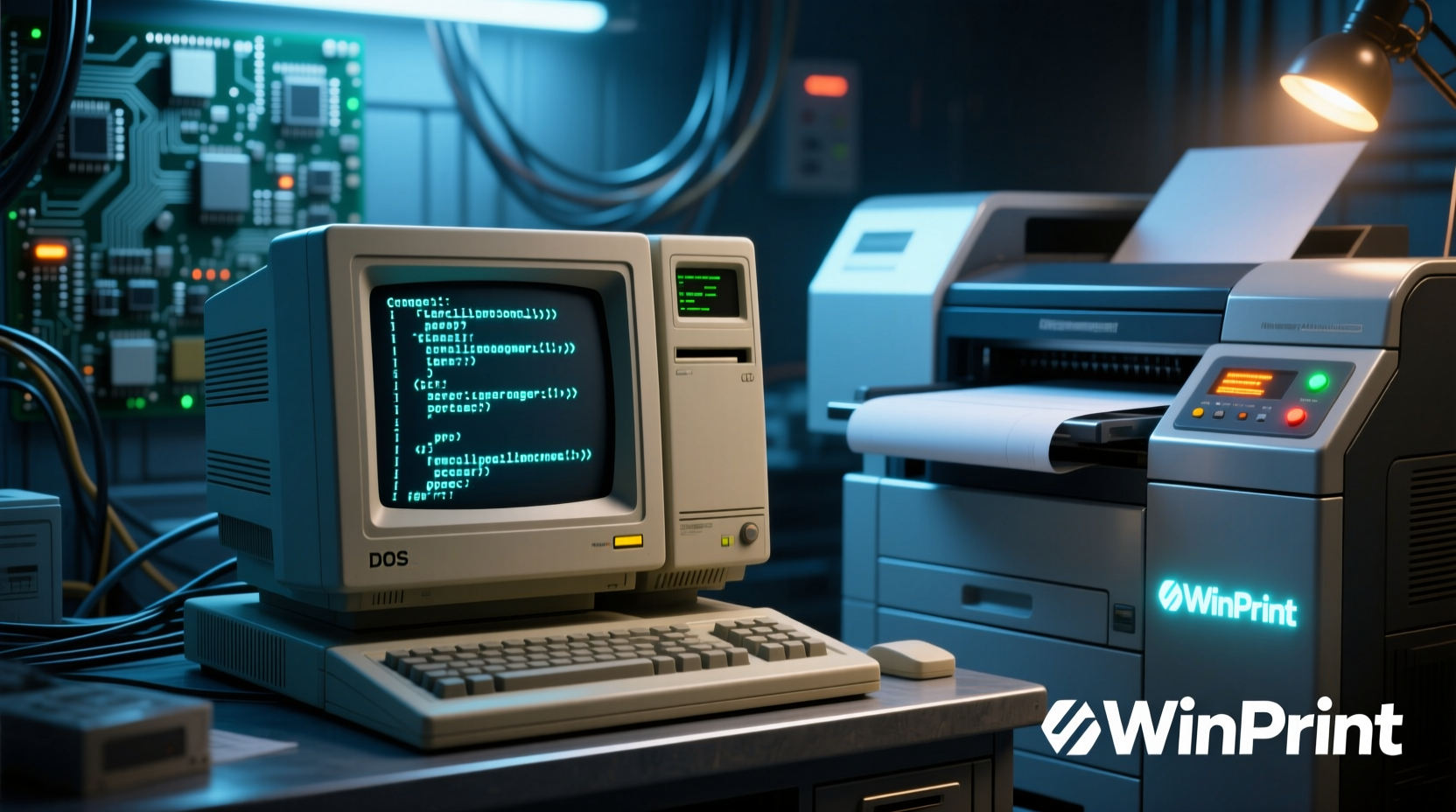 winprint enables modern printers for dos applications