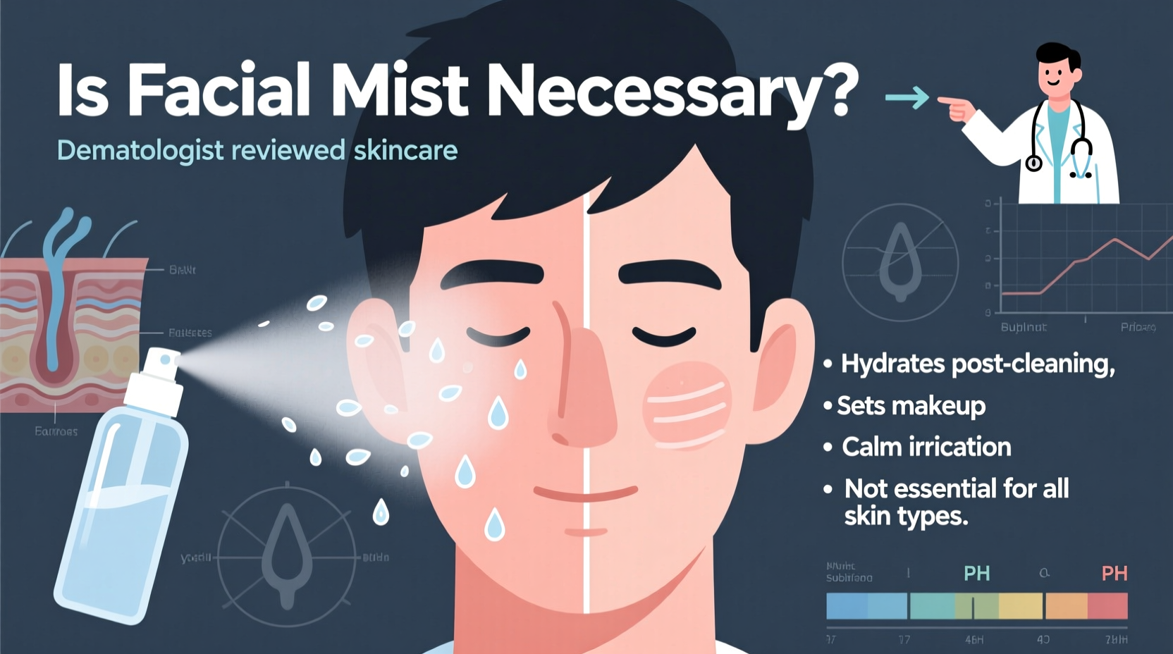 is facial mist necessary in a skincare routine dermatologist insight