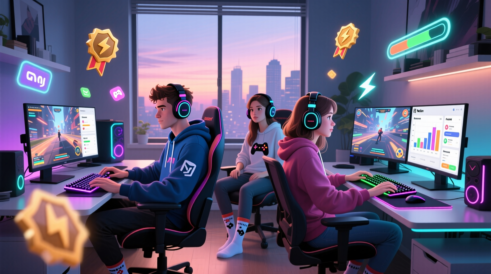 gamers get more stuff done
