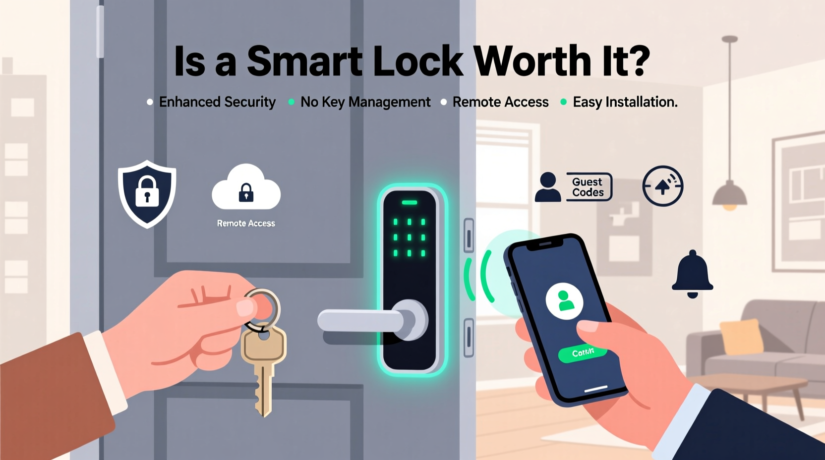 Is A Smart Lock Worth The Investment For Renters Photo Inspiration