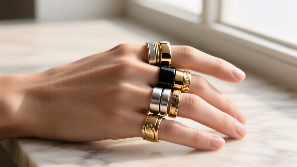 How to Stack Thin & Thick Rings Like a Pro