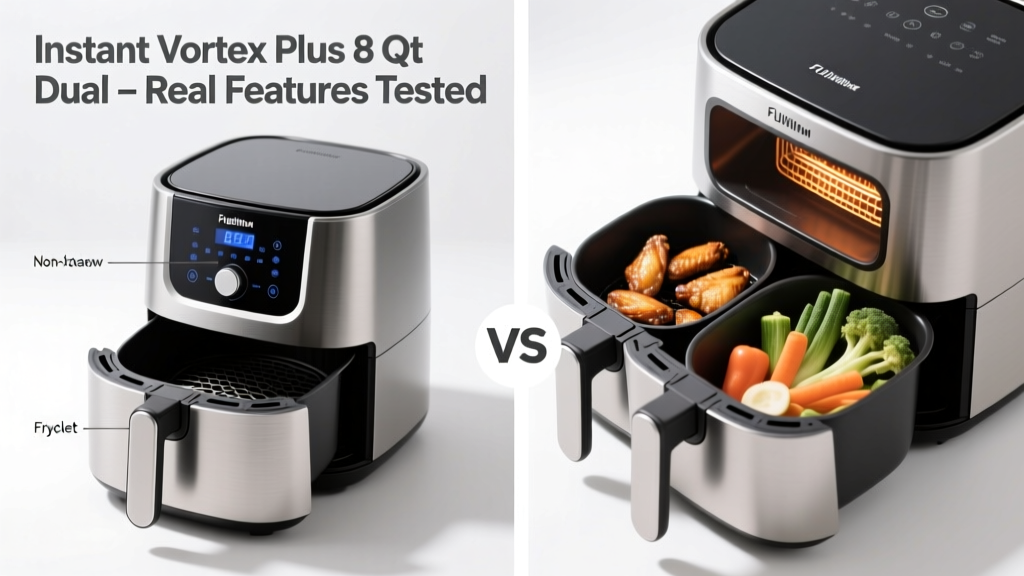 Instant Vortex Plus 8 Qt Dual Review: Real Features Tested