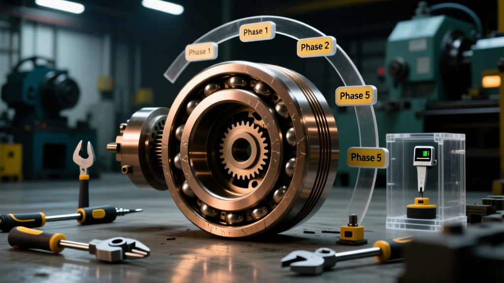 5-Phase Journal Bearing Overhaul to Prevent Shaft Failure