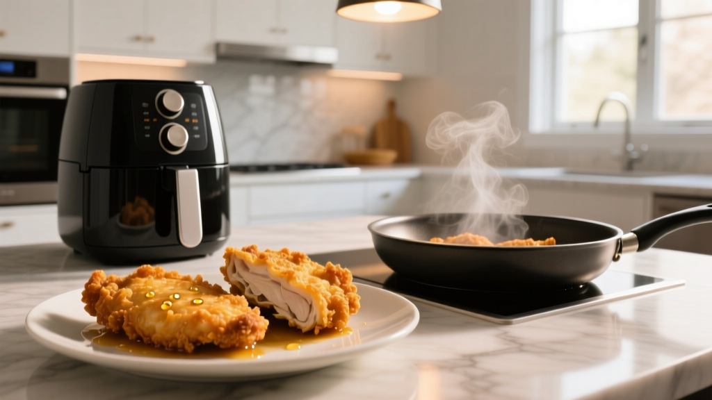How to Fry Chicken Tenderloins Perfectly (Air Fryer & Pan)