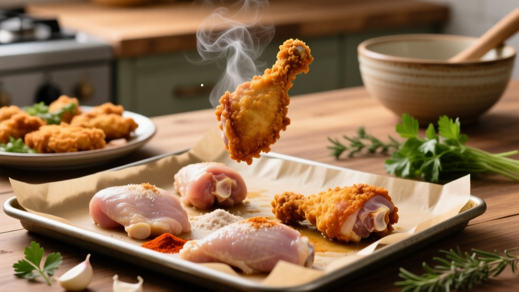 Keto Air Fried Chicken: Crispy, Low-Carb & Juicy