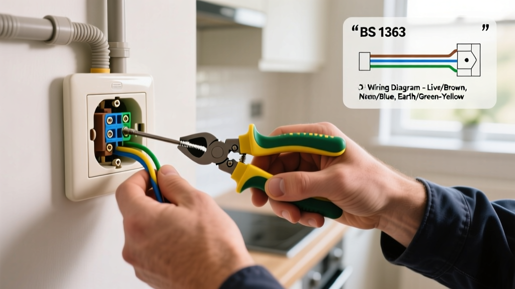 How to Install an English Electrical Outlet (BS 1363 Guide)