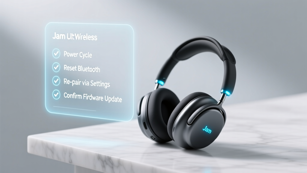 Jam Ultra Wireless Headphones Pairing: 4-Step Fix (2026)