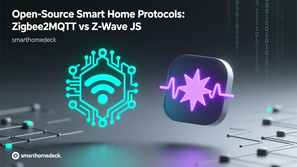 Open-Source Smart Home Protocols: Zigbee2MQTT vs Z-Wave JS