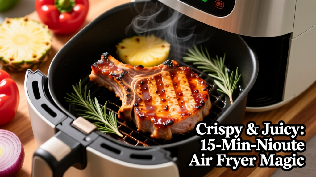 How to Cook BBQ Pork Chops in an Air Fryer (Crispy & Juicy!)