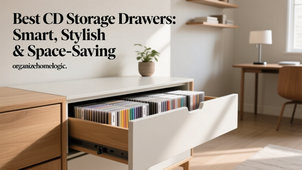 Best CD Storage Drawers: Smart, Stylish & Space-Saving