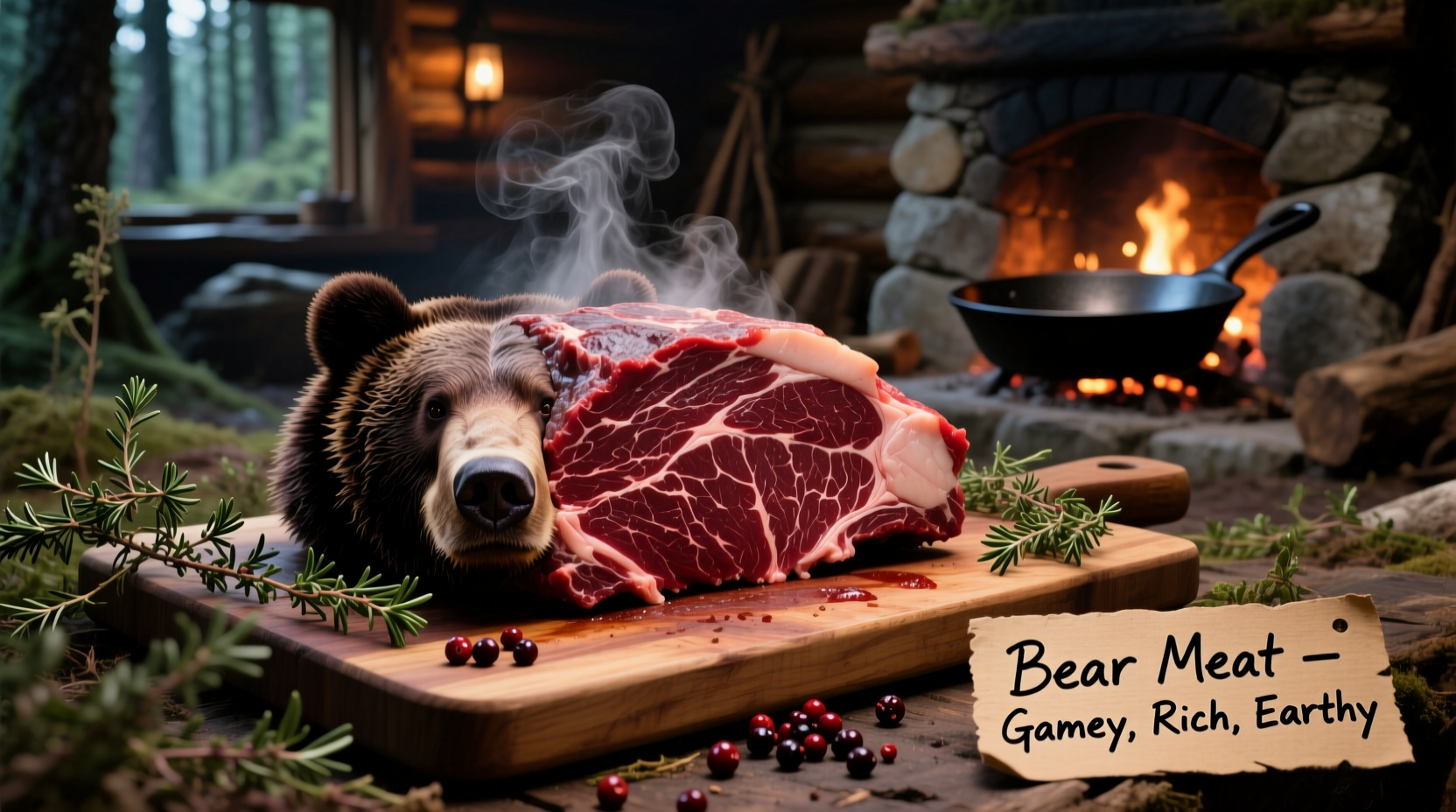 Bear Meat Taste: Flavor Profile, Safety & Cooking Guide