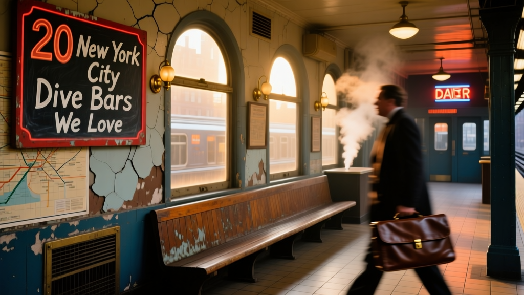 20 New York City Dive Bars We Love: Authentic, Unpretentious, and Open Late
