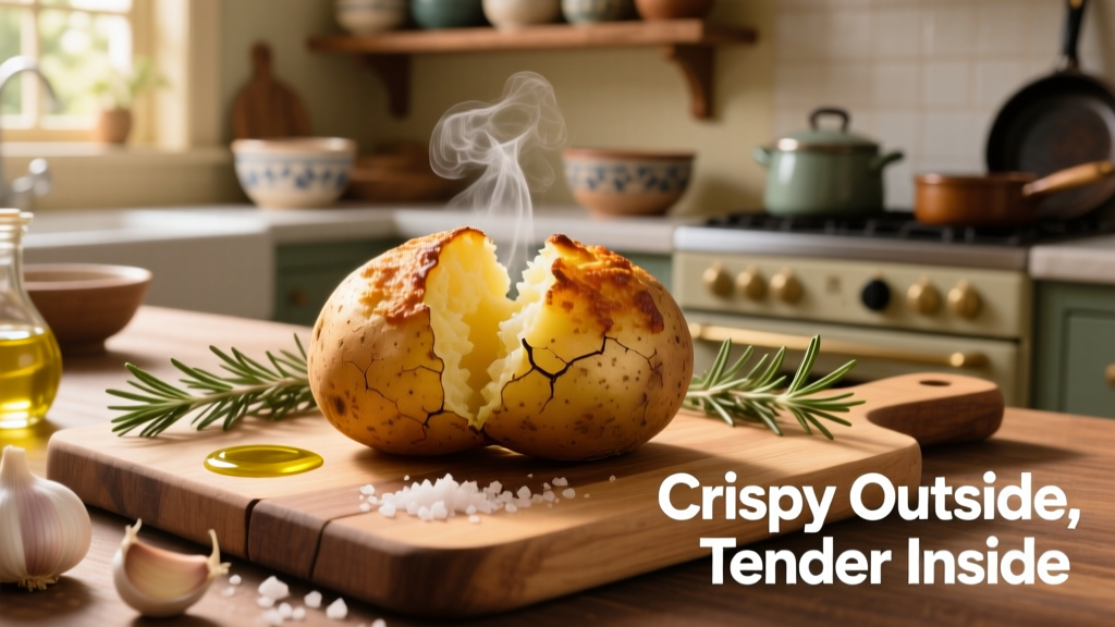 How to Cook Full Potato in Air Fryer (Crispy & Tender!)