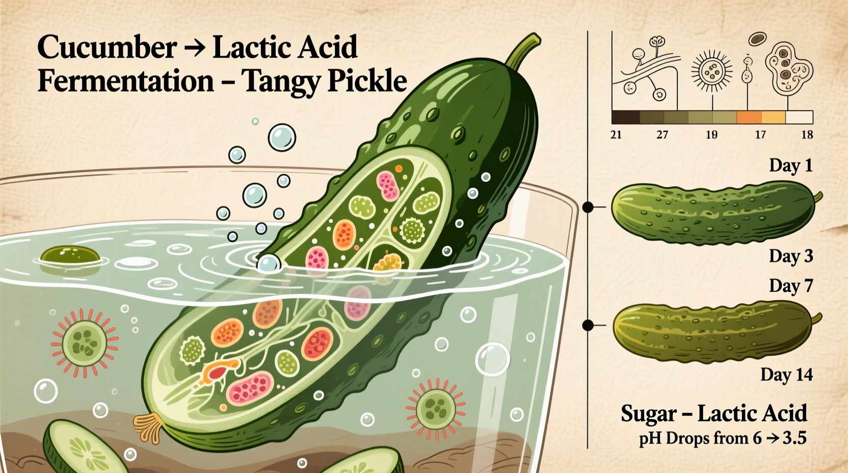 how fermentation transforms pickles