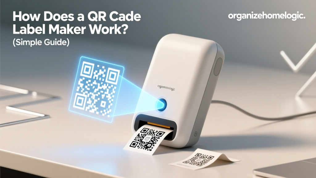 How Does a QR Code Label Maker Work? (Simple Guide)