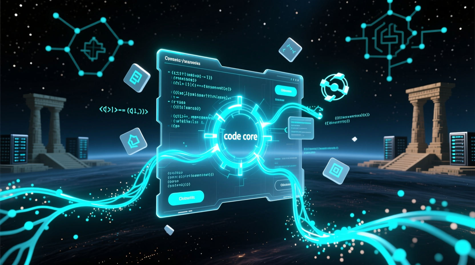 this video and interactive article explain how code wor