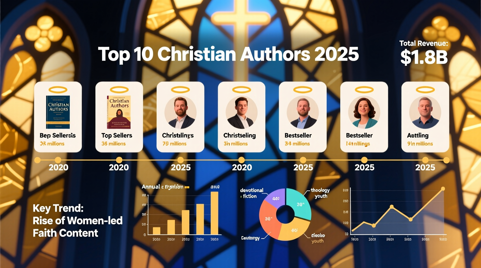 best selling christian authors