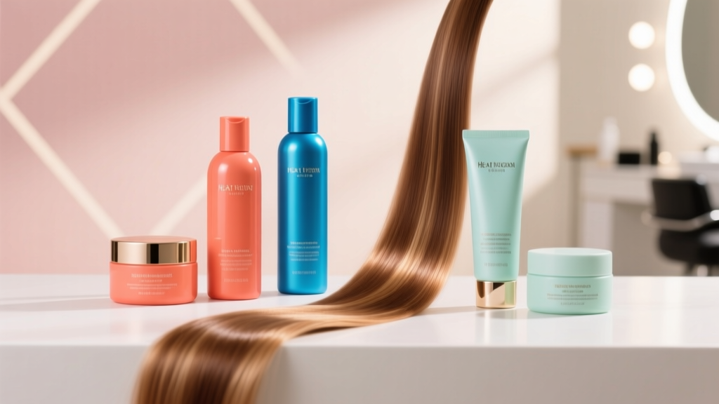 Heat protection products for hair styling
