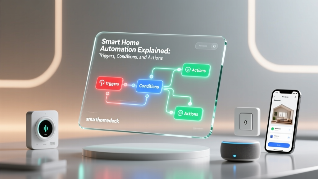 Smart Home Automation Explained: Triggers, Conditions, and Actions
