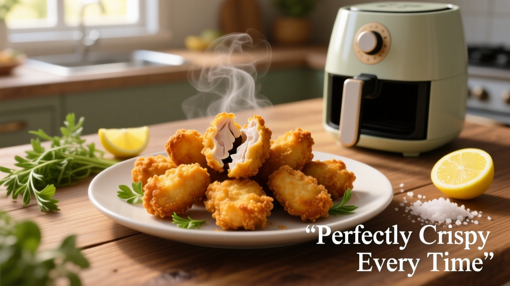 How to Air Fry Frozen Chicken Bites Perfectly