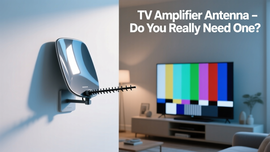 TV Amplifier Antenna: When You Need One (And When You Don't)