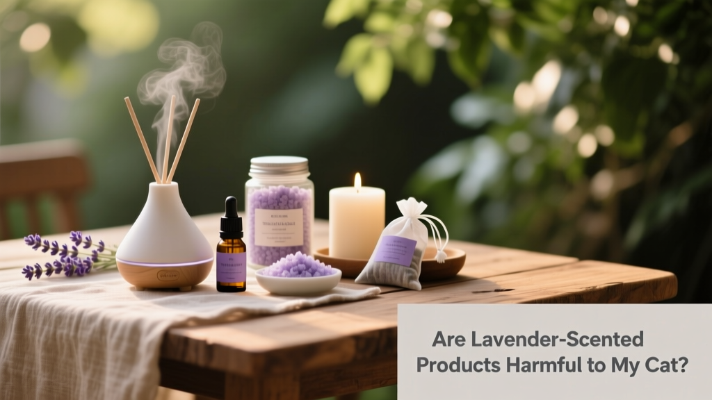 Are Lavender-Scented Products Harmful to My Cat?