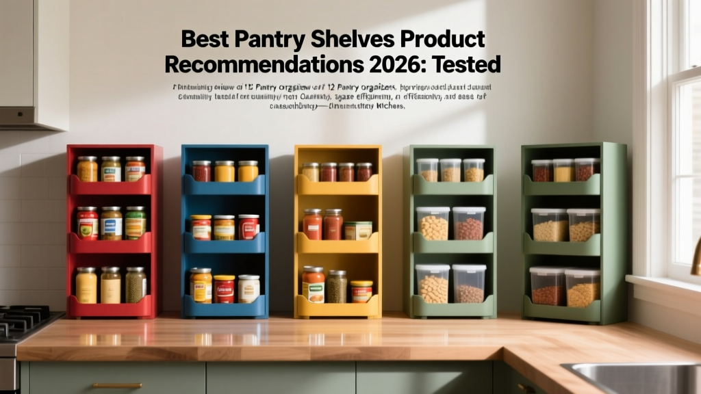 Best Pantry Shelves Product Recommendations 2026: Tested