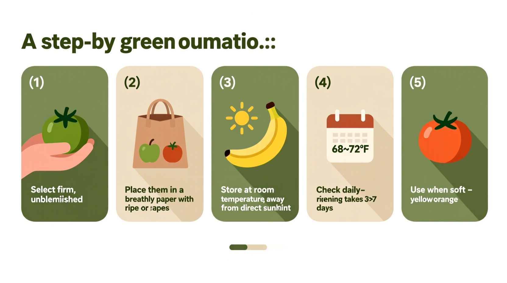 how to ripen green tomato