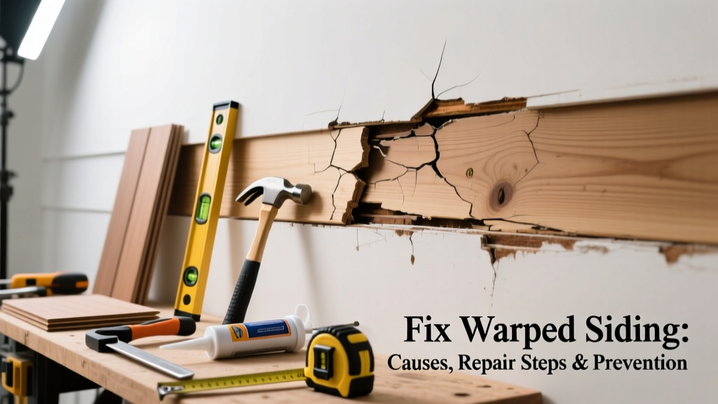 Fix Warped Siding: Causes, Repair Steps & Prevention