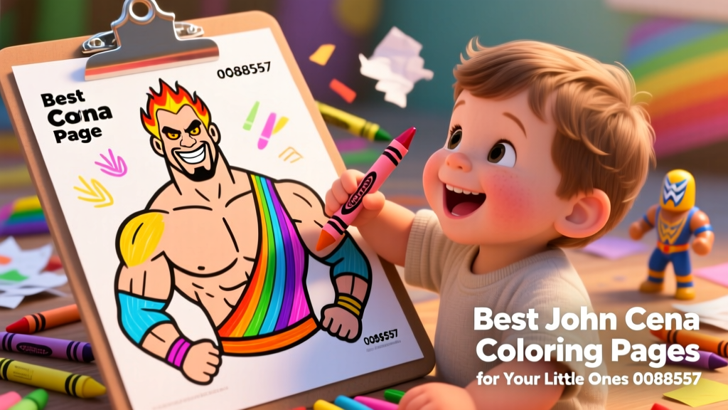 Best John Cena Coloring Pages for Your Little Ones: Age-Appropriate, Developmentally Supportive Printables
