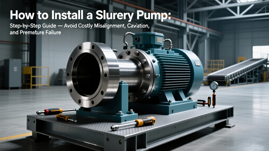 Slurry Pump Installation: 7-Step Field-Validated Guide