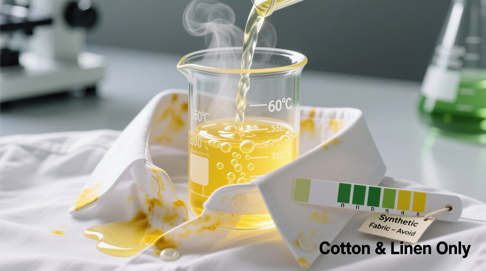 lemon juice for yellow collars fact or fiction