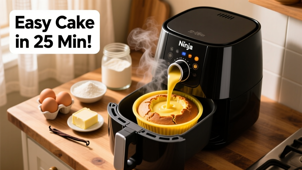 How to Bake a Cake in a Ninja Air Fryer (Easy Guide)