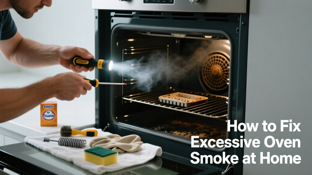 How to Fix Excessive Oven Smoke at Home