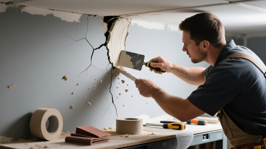 How to Fix Settling Cracks in Walls and Ceilings