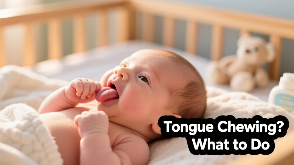 Infant Baby Chewing Tongue: Common Reasons, When to Worry, and Evidence-Based Actions