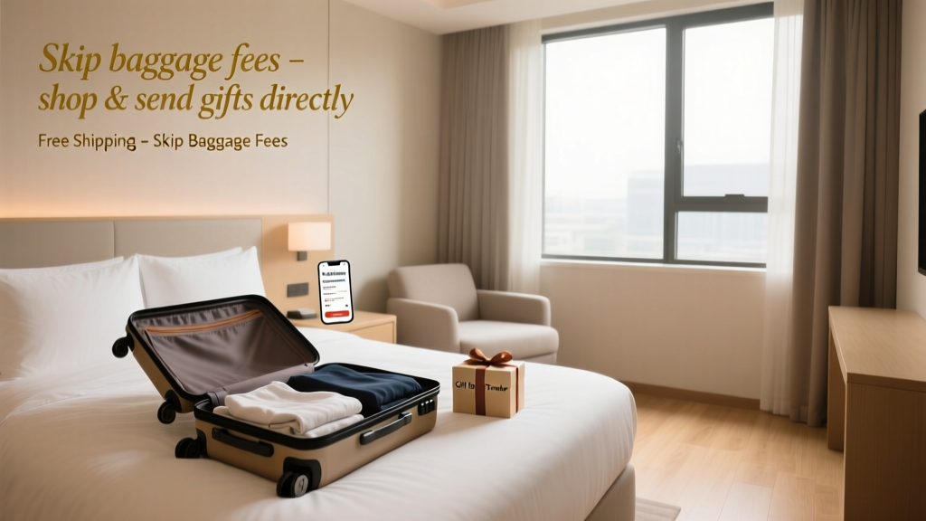 Skip High Baggage Fees By Buying Gifts Online: A Smart Traveler’s Strategy for Hostels, Boutique Hotels, and Beyond